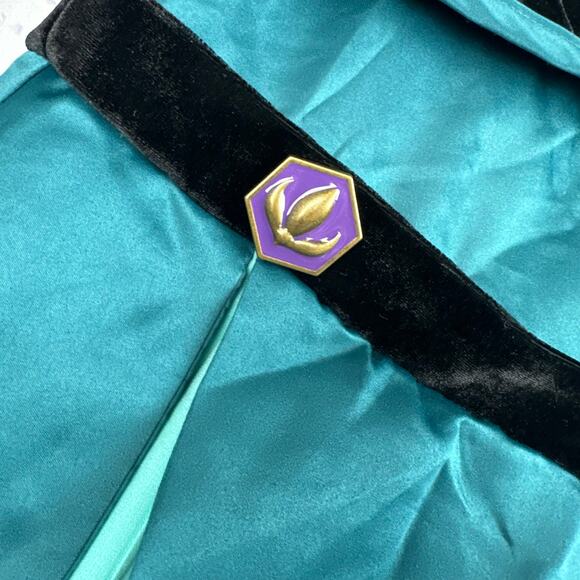 Disney Store Frozen 2 Queen Anna Deluxe Dress Costume Heavy Duty Size 9/10 - Picture 11 of 15